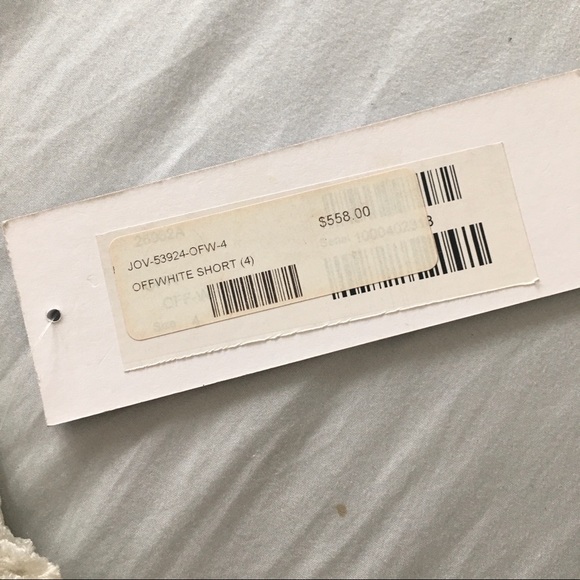 Jovani White/Nude Lace & Crochet Midi Dress 🌼 - Picture 8 of 8